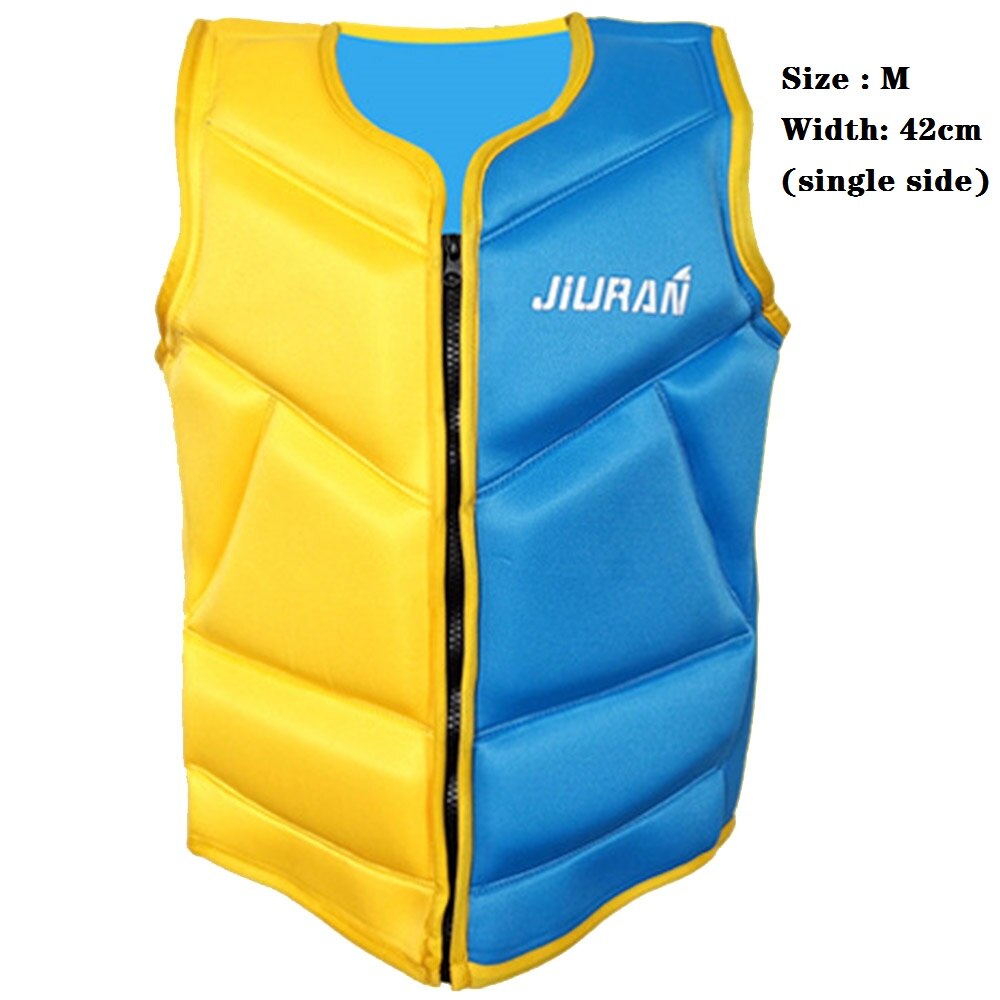 Floating Jacket Fishing Vest Adult Neoprene Durable Sailing Kayak Swimming Sea Fishing Life Jacket Convenient Detachable: M  style 1