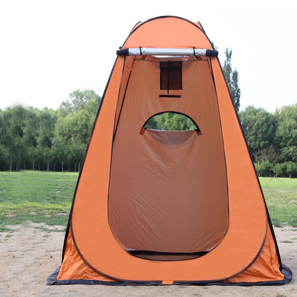 Pop Up Pod vestiaire tente de confidentialité instantanée Portable tente de douche extérieure Camp toilette abri de pluie pour Camping randonnée équipement