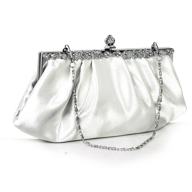 Ivoor Party Clutch Bag Banket Handtas Wedding Dress Bag: Default Title