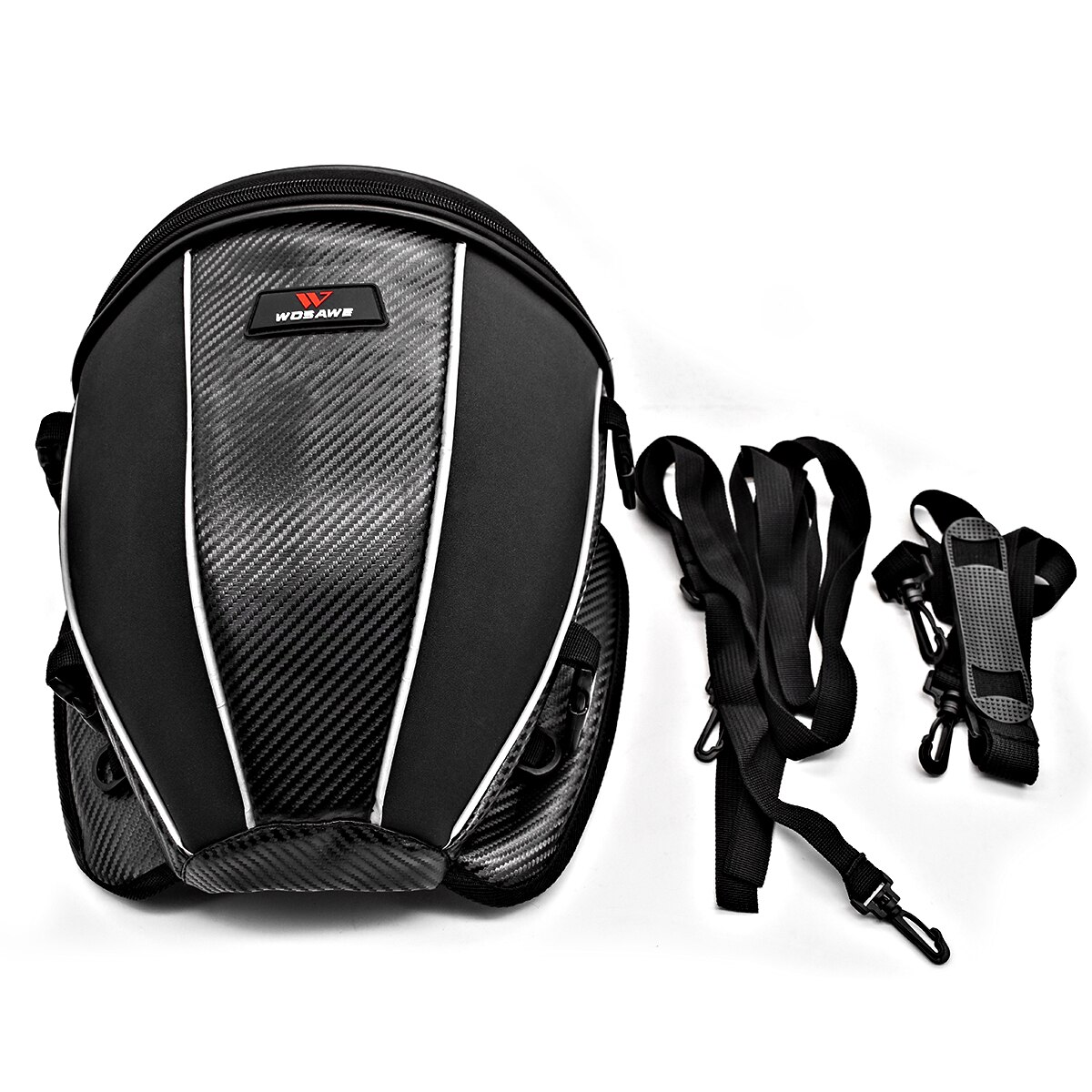 16-21L Motorcycle Tail Bag Luggage Moto Saddle Bag Waterproof Tank Bag Motocross Motorbike Shoulder Bag Rear Seat Trunk Backpack: 15L Tail Bags