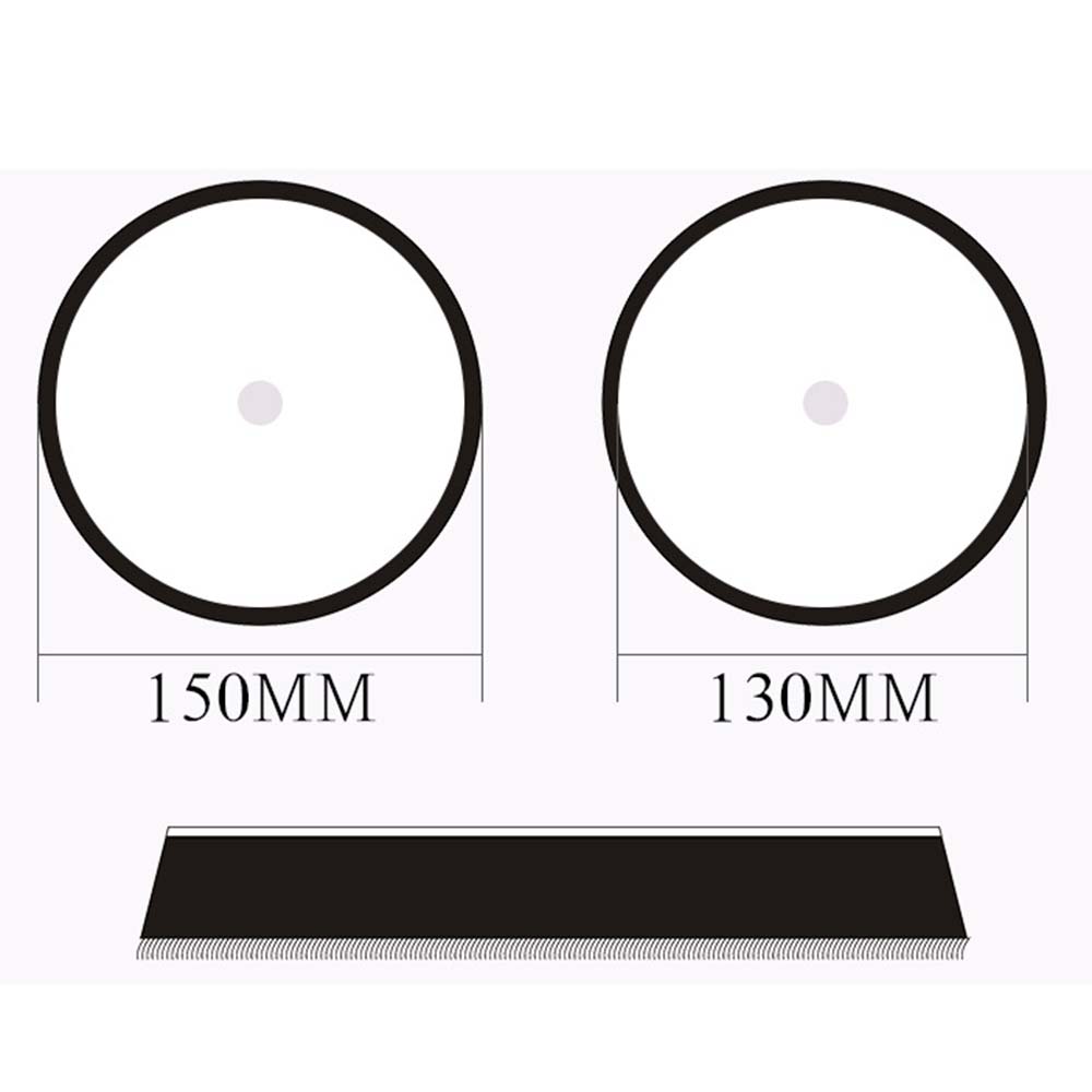 Universal Car Polish Pad 5 Inch Auto Microfiber Waxing Polishing Discs Car Detailing Buffing Wheel Paint Care