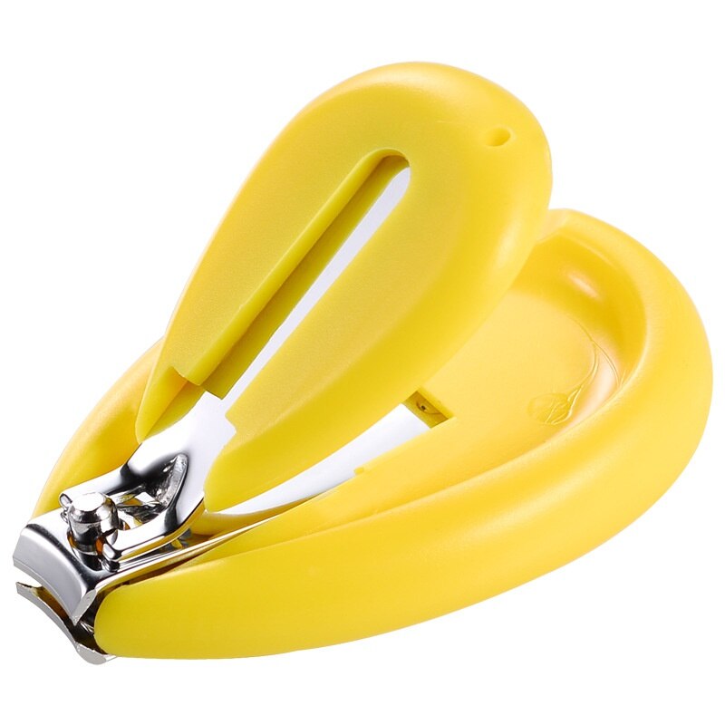 Kids Vinger Teen Cutters Baby Meisjes Jongens Douche Nail Trimmer Schaar Baby Nagelknipper Veiligheid Baby Cutter Schaar Care: Geel