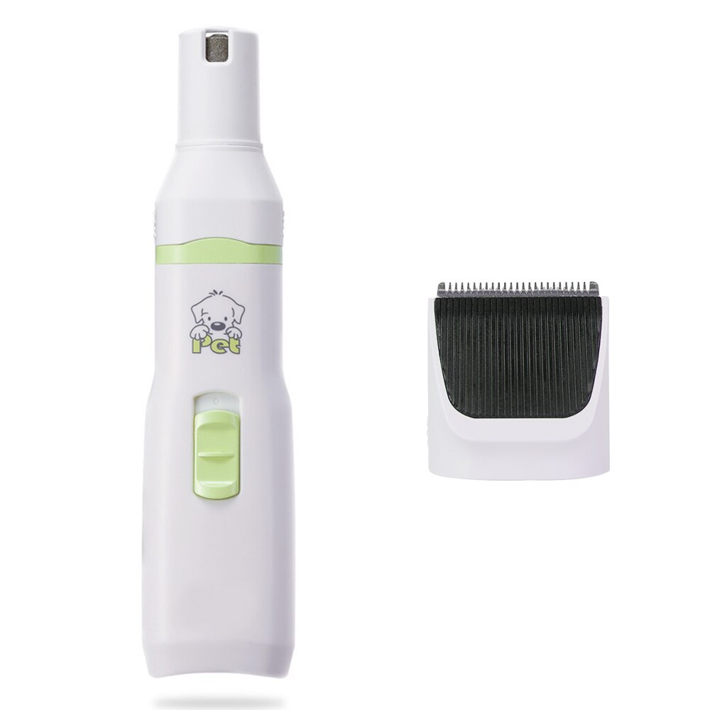 View of Pet Hair Cutting Paw Nail Grinder Clippers Dog Cat... – Grandado