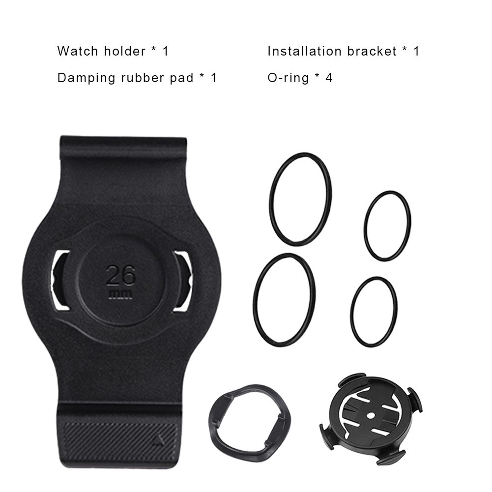 Base de ordenador para bicicleta de montaña, accesorios para Garmin QuickFit, Garmin Fenix 3/5/6/7/MK1/2, 20/22/26mm: Rojo