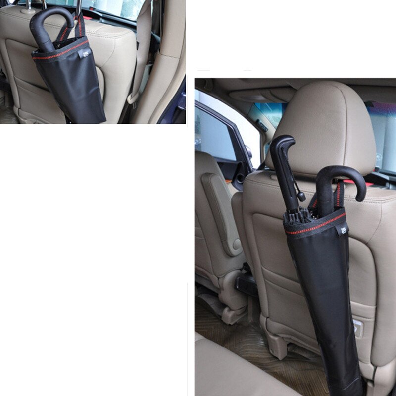 Bolso paraguas de coche impermeable plegable mango largo o corto soporte paraguas coche maletero organizador para paraguas