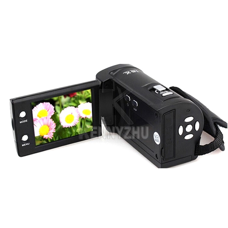 Camcorder CMOS 16MP 2.7" TFT LCD Video Camera 16X Digital Zoom Shockproof DV HD 720P Recorder DVR Red Black