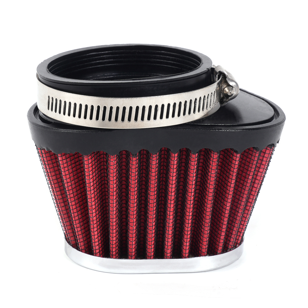 RASTP-Universal Air Filter 51mm/55mm/60mm Cleaner Oval Round Tapered Cone Clamp for Motorcycle Car Mini Bike RS-OFI100: MULTI