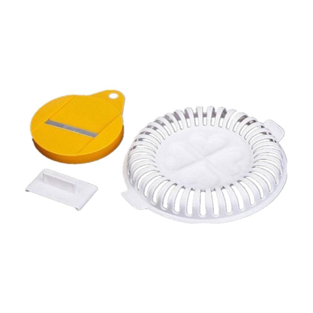 Microwave Fat Chips Maker Fruit Potato Chip Crisp Kitchen Slicer Snack Tray Random Color Maker Set DIY Tool D8F9