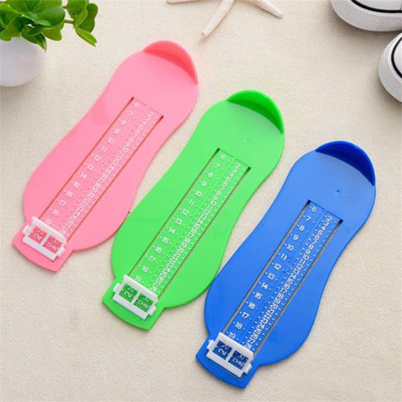 0-20 Cm Kids Voet Meten Heerser Board Baby Abs Schoenen Grootte Voeten Lengte Meten Apparaat Gauge Tracking Tool D0245