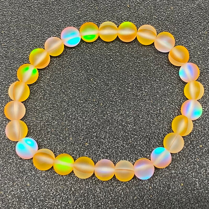 Lichtgevende armbanden voor meisjes, rekbare touw, veelkleurige armband, unieke moderne armbanden voor vrouwen, kerst: 13