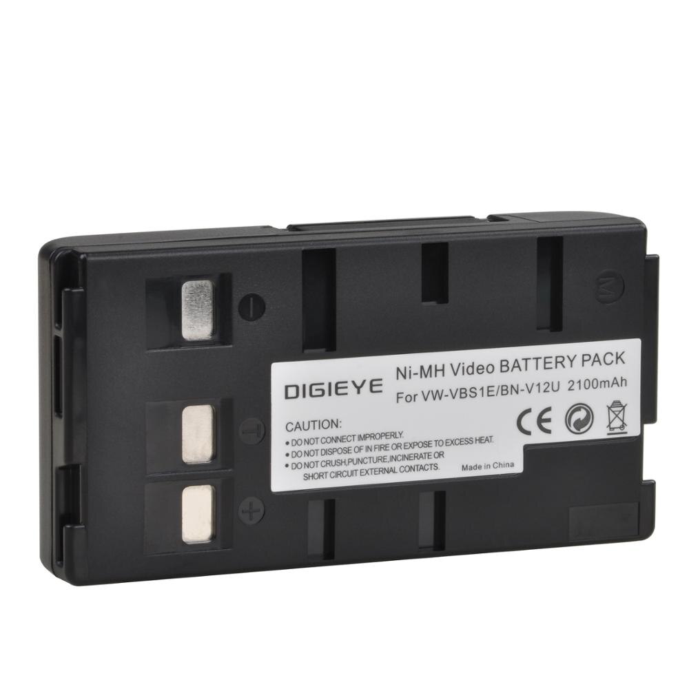 Batería de videocámara de 2100mah, BN-V12U de VW-VBS1E para JVC BN-V10U, BN-V11U,BN-V12U,BN-V14U,BN-V15,BN-V18U, BN-V22U,BN-V24U: 1 battery