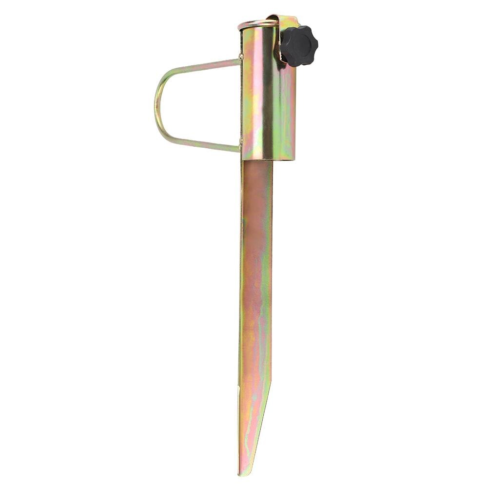 1pc jern sol strand fiskeri paraply sand parasol buehave udendørs rejser