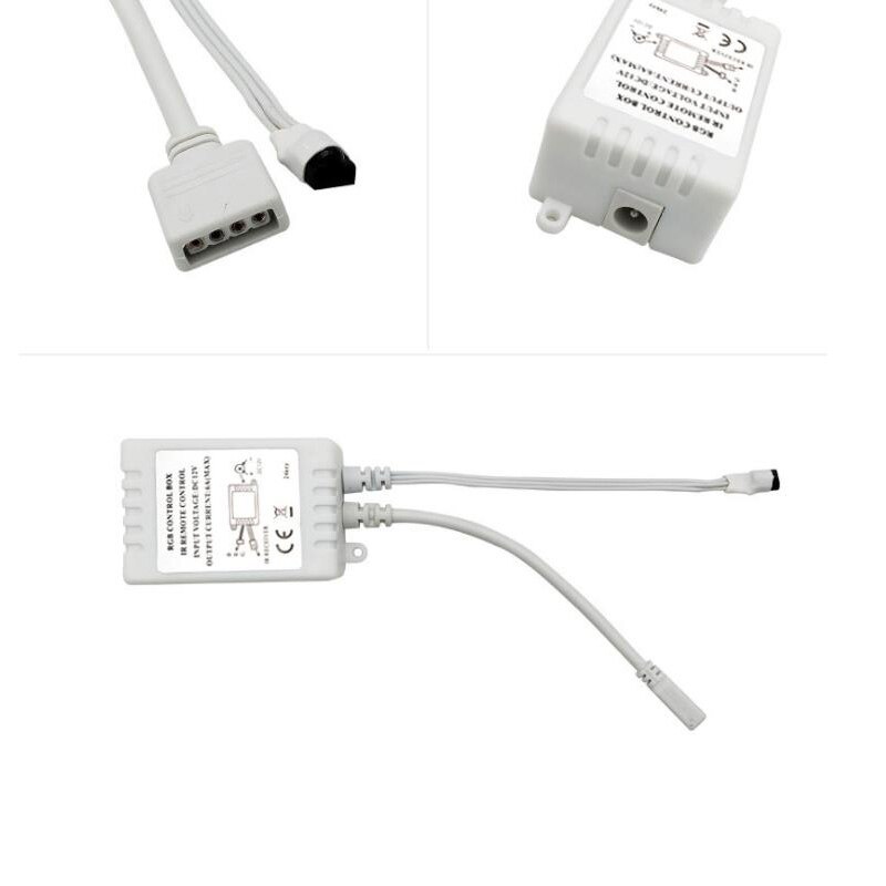 24 Toetsen Ir Rgb Controller Voor 5050 Rgb Led Strip DC12V 72W 44 Toetsen Ir Rgb Controller