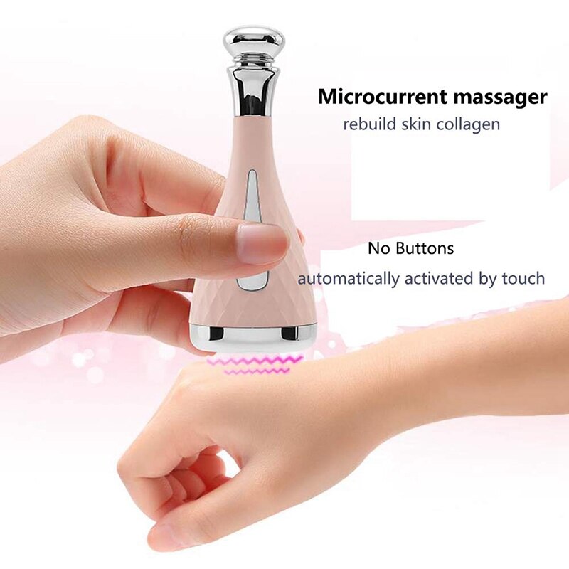 Electric Face Massager Microcurrent Wrinkles Removal Facial Machine Boost Skin Care Products Work Better