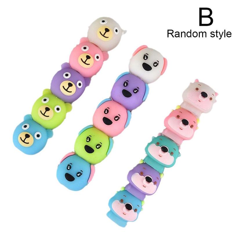 Surligneur de poulpe Kawaii, ensemble de stylos à surligneur Kawaii, pour peinture, Note, papeterie scolaire: B
