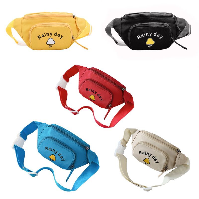 Saco de cintura portátil fanny pacote bolsa esporte cinto quadril peito crossbody bolsa ombro para crianças