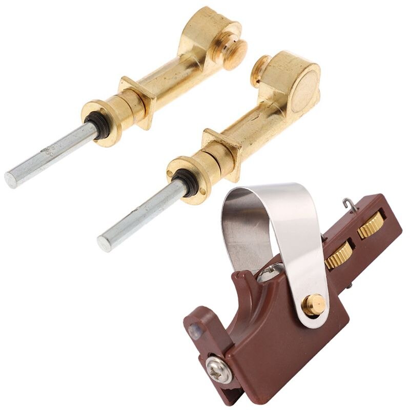 2x vortex erhu axel axel mekanisk axel finaste sträng 9cm & 1x erhu clip finjusterare string tune justerare mörklila