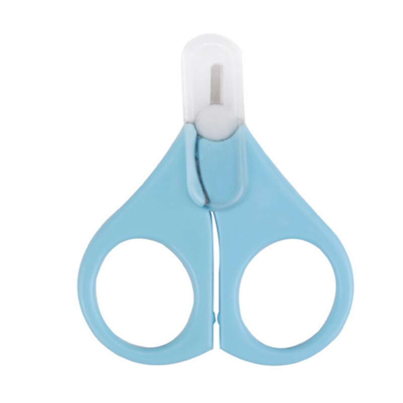 1pc crianças segurança do bebê manicure cortador de unhas clippers tesoura adorável mini clipper trimmer cuidados com as unhas do bebê cor aleatória