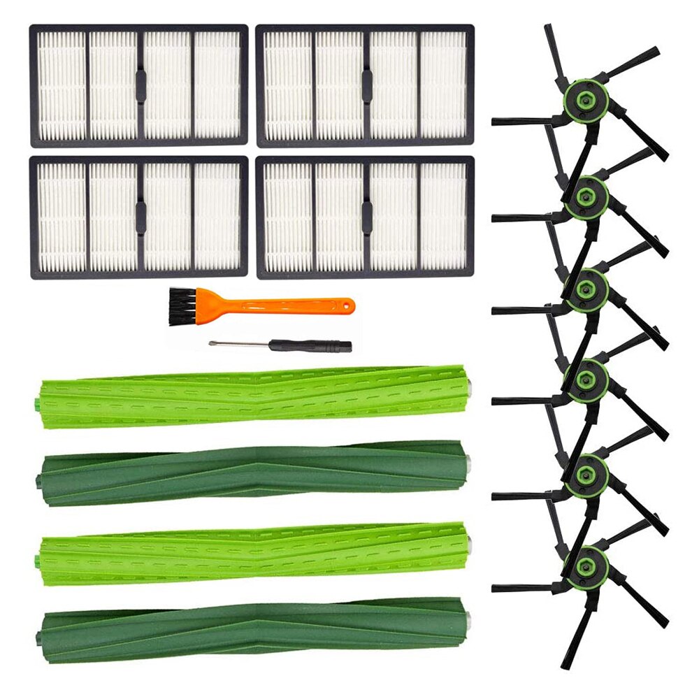 Roller brushes Parts for iRobot Roomba s9 (9150) s9+ s9 Plus (9550) s Series Robot Cleaner Side Brush Filter Dirt Disposal Bags: 9