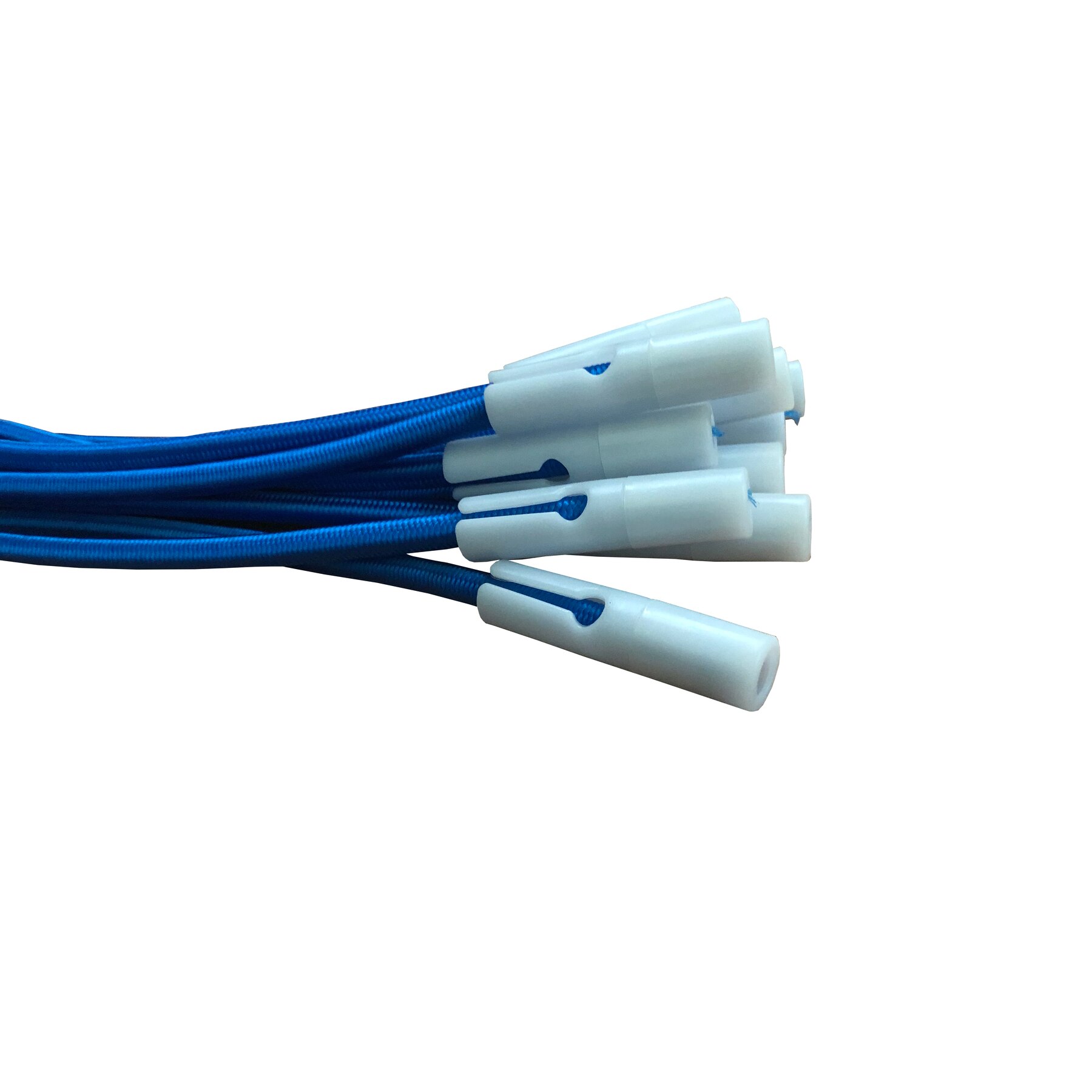 Rubber tensioners for canvas pool
