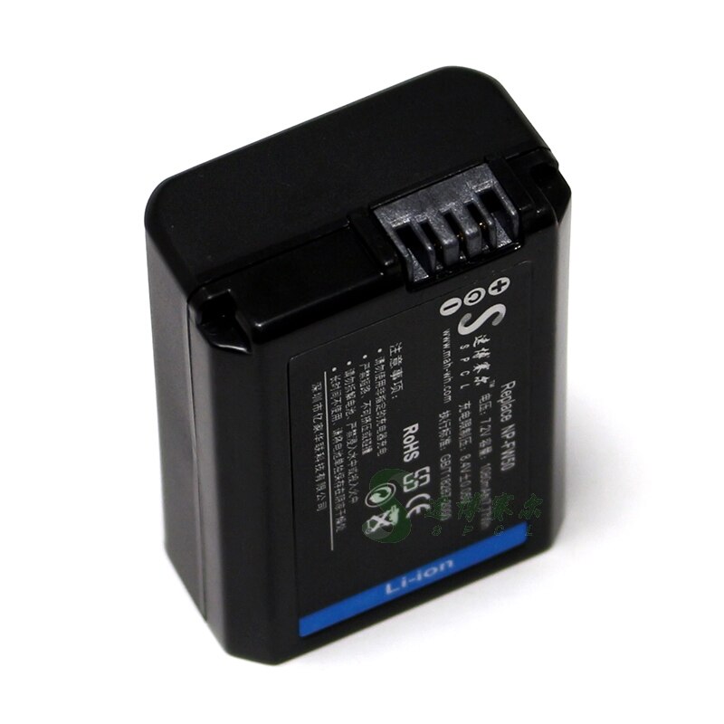 NP-FW50 Battery for SONY a6500 a6400 a6100 a7II a7SII a7RII a7R a7S a7 RX10IV RX10III RX10II QX1L NEX-5 NEX-7 SLT-A55 Camera