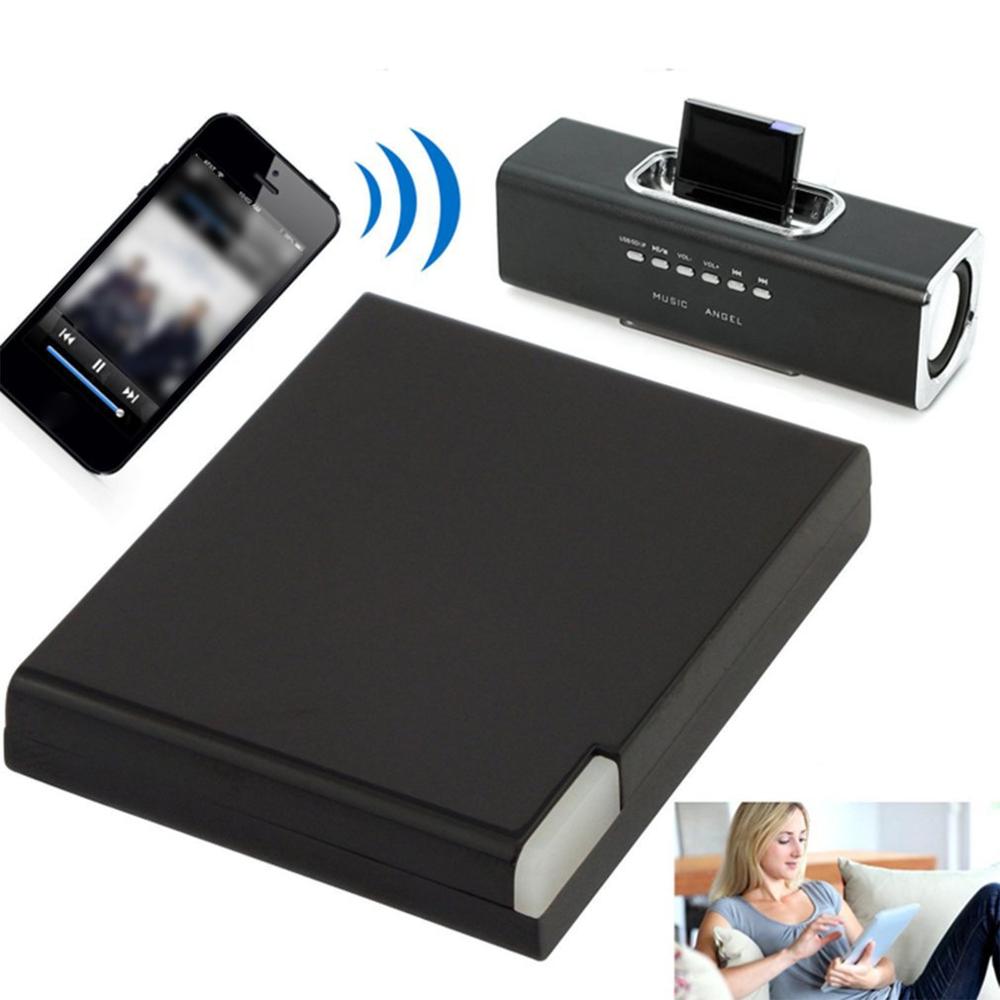 Adaptateur récepteur de musique v2.0 A2DP, noir et blanc, pour iPod, pour iPhone 30 broches, Station d'accueil, haut-parleur avec 1 LED