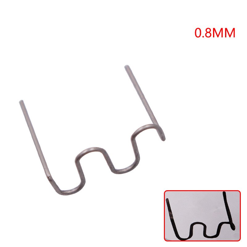 Agrafeuse à pour réparation de PVC, soudeurs pour plastiques, outil de Garage, Machine à agrafer pour réparation de pare-chocs de voiture: 100pcs type 6