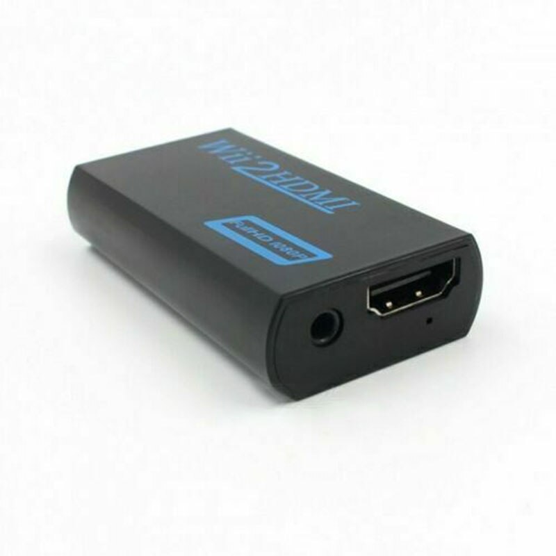 Bærbar til wii til hdmi wii 2 hdmi full hd konverter o output adapter tv