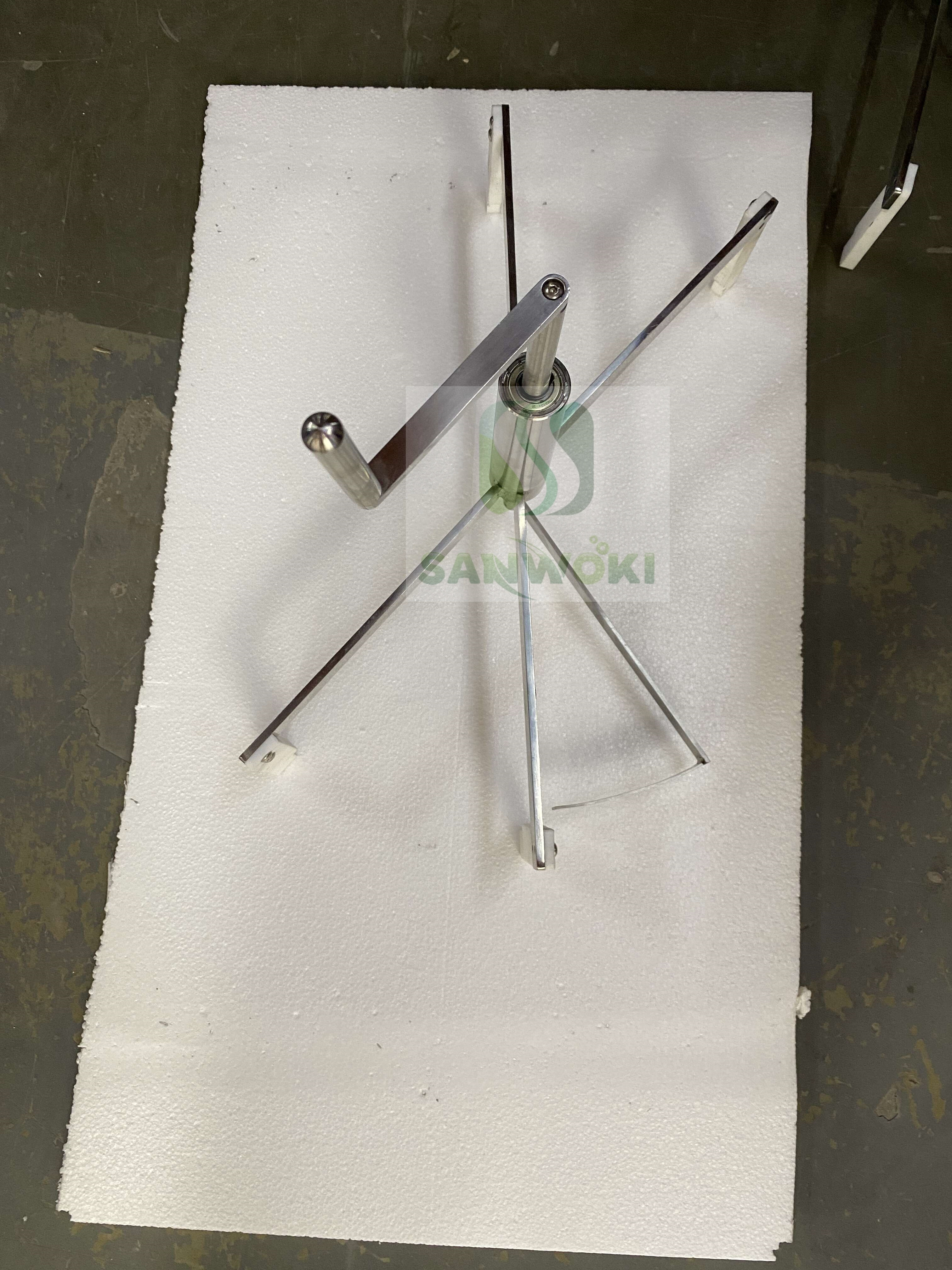 Crepe maker pandekage dej sprederpind rustfrit stål egnet til 40cm crepe pandekager
