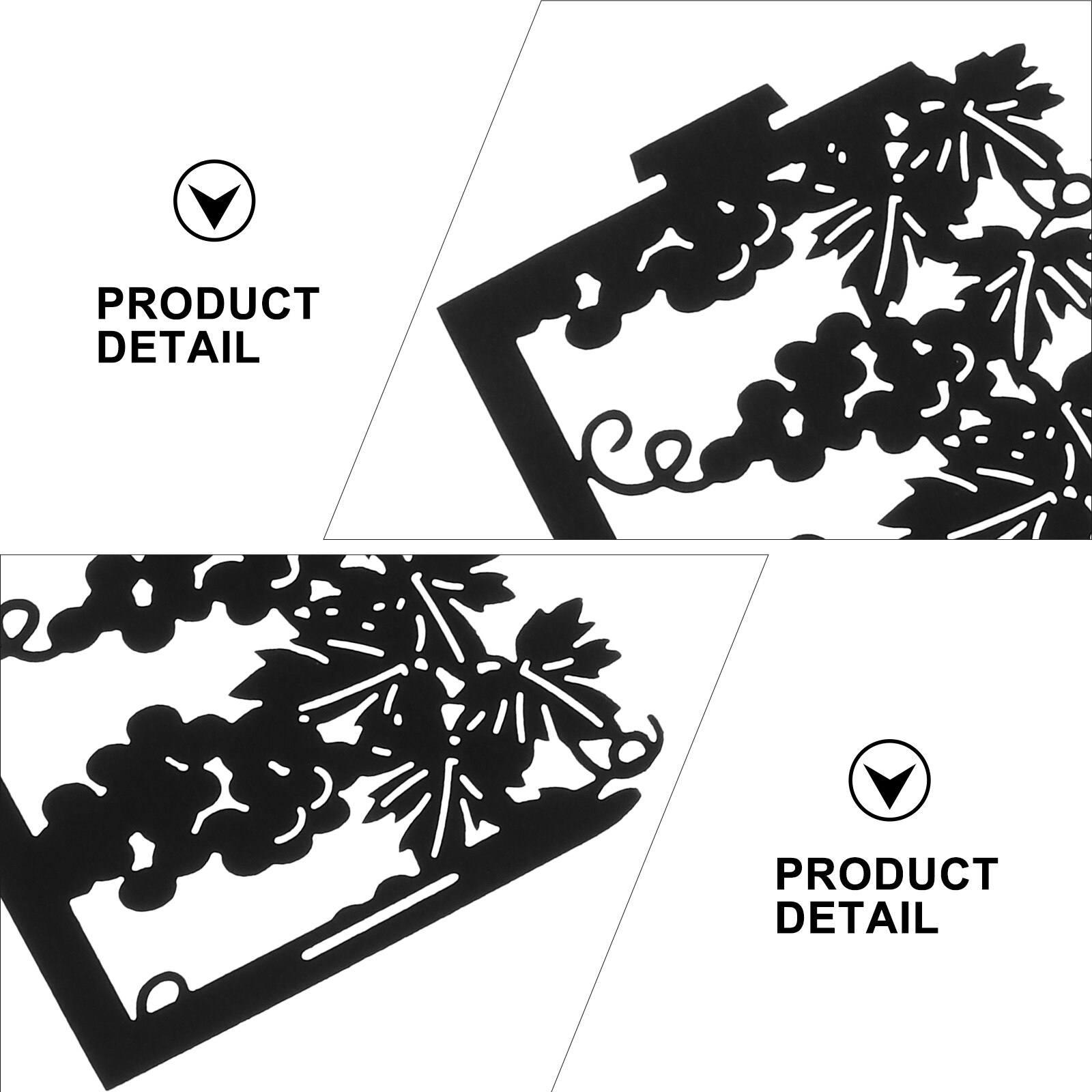 50pcs Candle Wraps Decorative Light Shades Black Cylindrical Lamp Enclosures