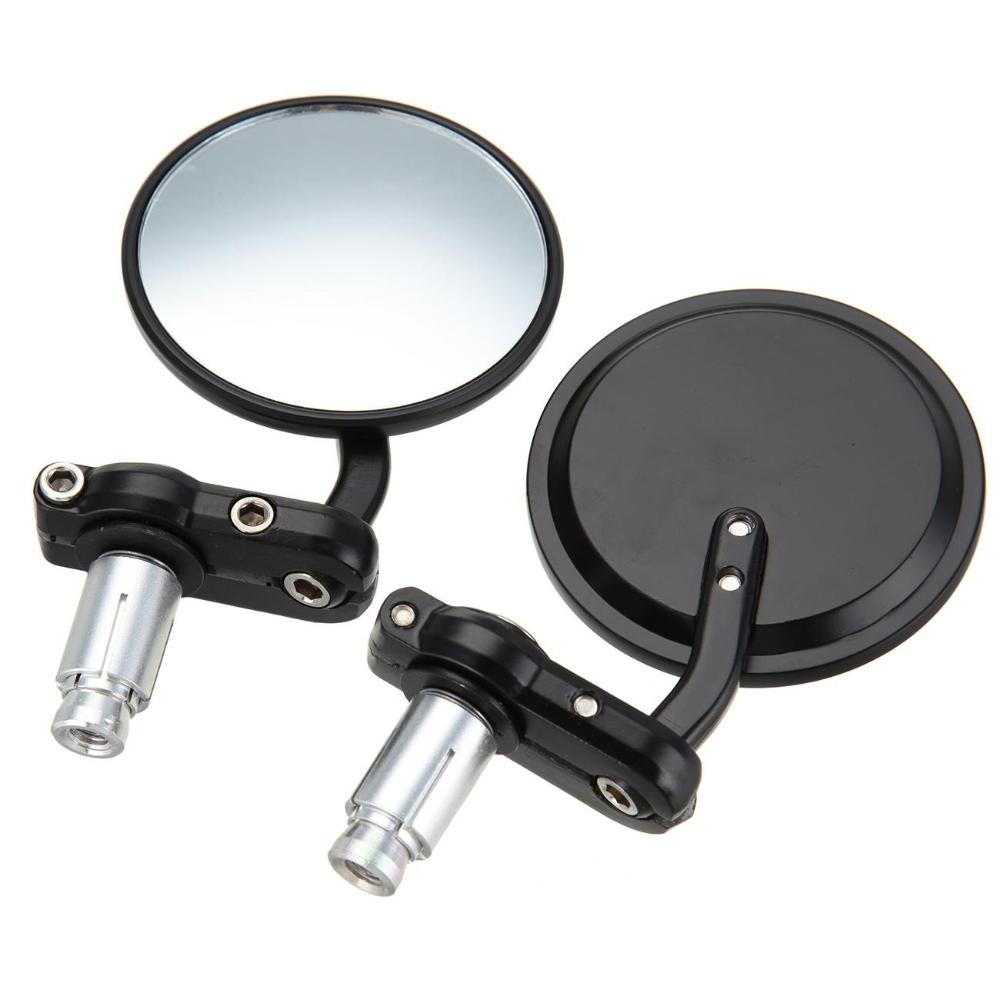 zijspiegel Voor Cafe Voor Racer Accessoires Ronde 7/8 Stuur Aluminium Motocycle Achteruitkijkspiegels Moto End Motor Zijspiegels Motorfiets: achteruitkijkspiegel