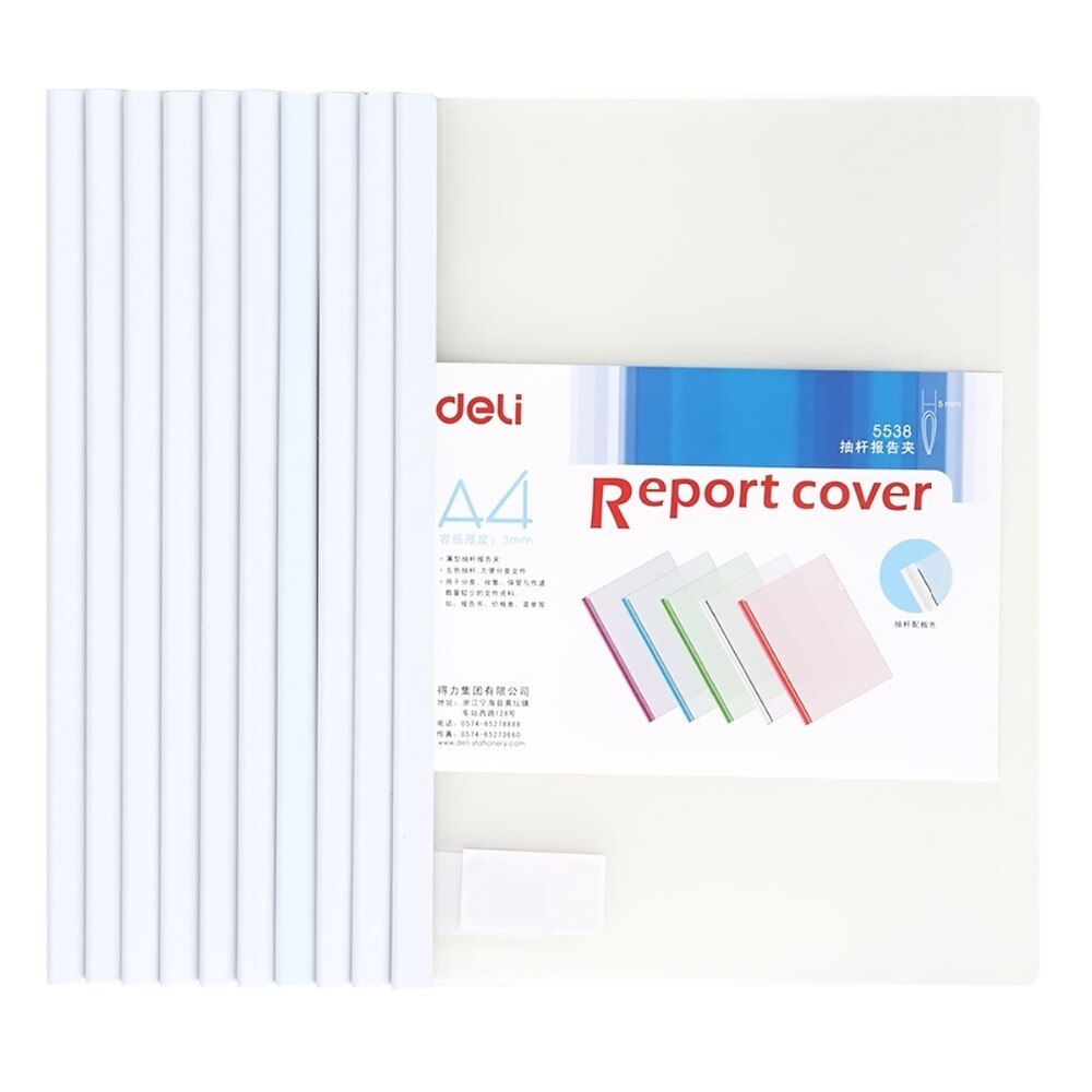 QSHOIC a4 binder a4 10pcs/lot office file Folder A4 insert folder A4 Filing clip lever rod pumping Binder Report Folder