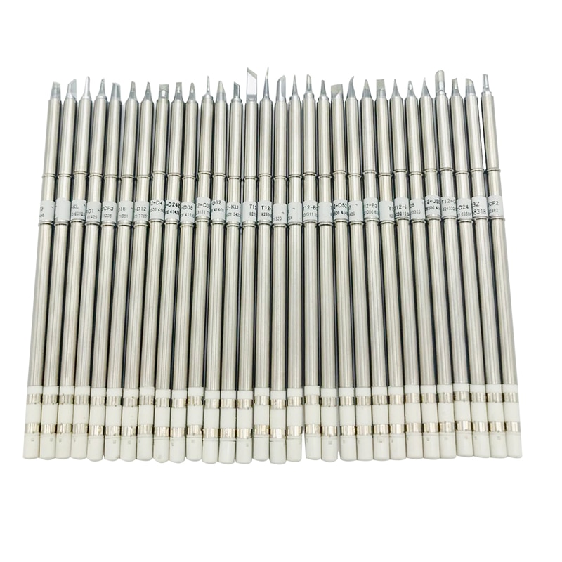 Pointes de fer à souder, série T12, pour Station de soudage électrique Hakko FX951 STC et STM32 OLED