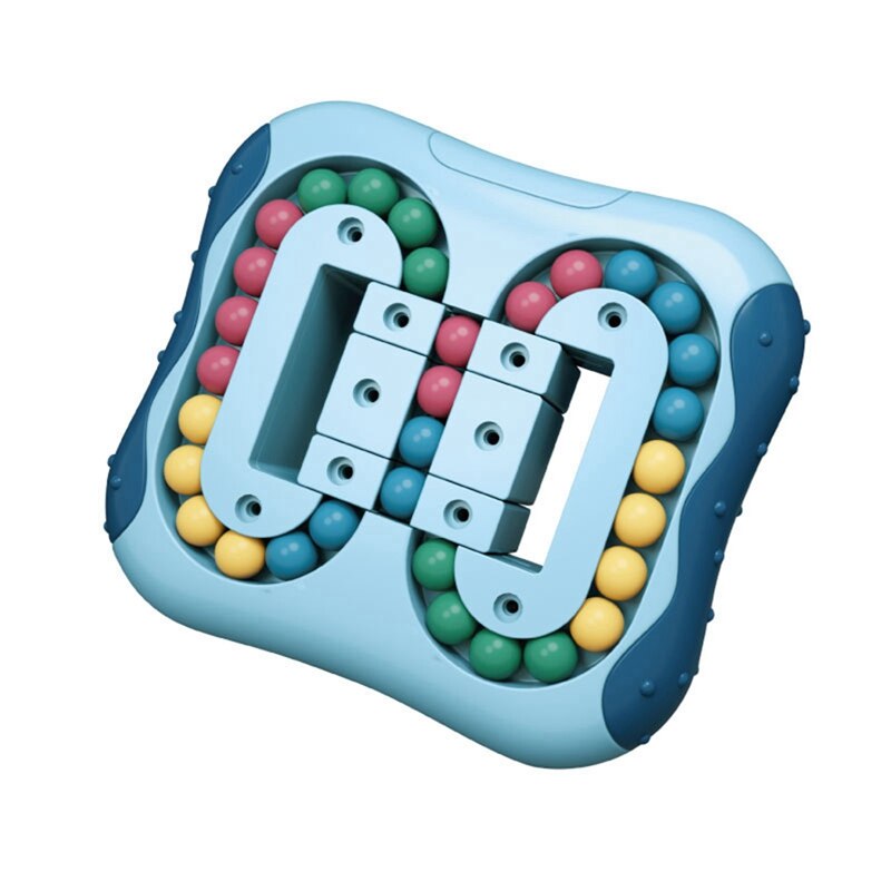 Creatieve Roterende Mini Ball Cube Voor Kinderen Vinger Intelligentie Gyroscoop Disc Kids Vroege Educatief Hersenen Ontwikkeling Speelgoed: DT1961BL