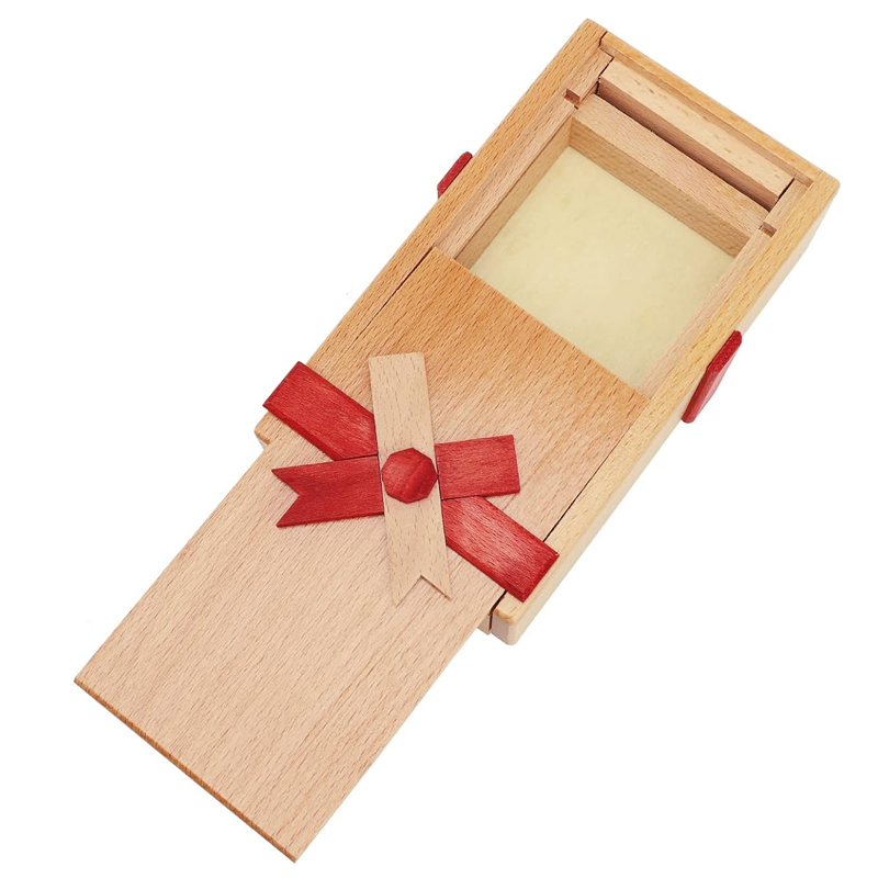 Hidden, secure compartment, locker, secret hiding place, money jewelry, wooden brain teasers for adults and children, surprise gift