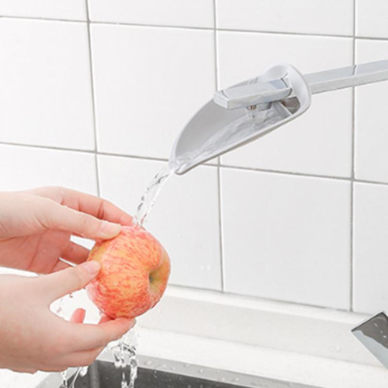 Splash-proof durável Plástico Extensão Extensor Torneira Da Cozinha Torneira Do Banheiro