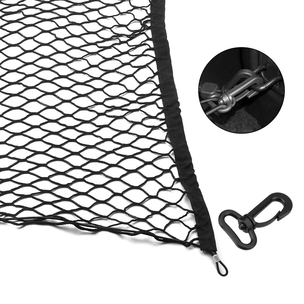Auto Trunk Opbergnettas Lading Bagage Nylon Elastische Mesh Hangende Netten Zak Opbergen Tidying Interieur Accessoires