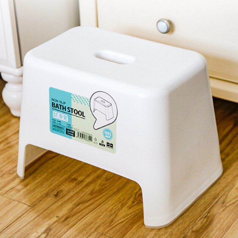 Non-Slip Stool Plastic Stool Bathroom Footbath Stool Durable and Unbreakable Bath Stool