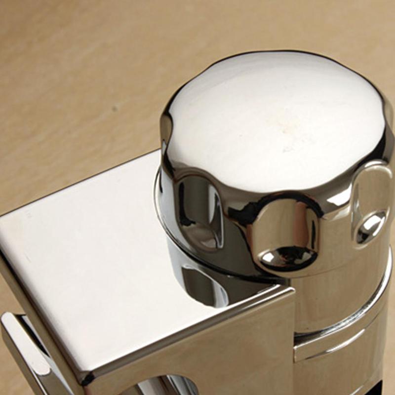 Chrome Vervanging Douchekop Houder Bracket Slider Verstelbare Kit Rail Klem W2T2