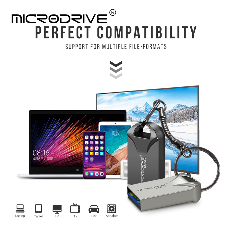 USB3.0 Flash Drive Pendrive 16GB 32GB 64GB 128GB Pen Drive Waterproof Metal U Disk Memoria Usb Cle Memory Usb Stick