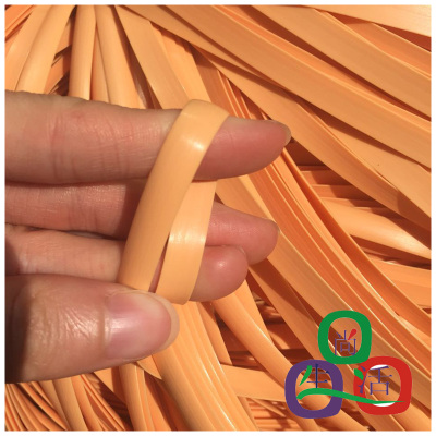 70Meters(500g) Width:8mm Coffee Gradient Flat Synthetic Rattan Weaving Material Plastic Knit Repair Chair Table PE Rattan: PURPLE