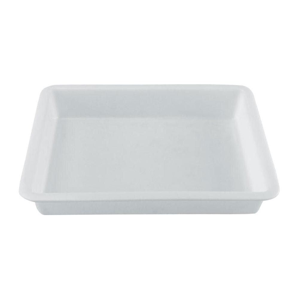 Plateau de rangement, fournitures de laboratoire, seau de rangement, équipement expérimental, outil, baril en plastique d'émail blanc