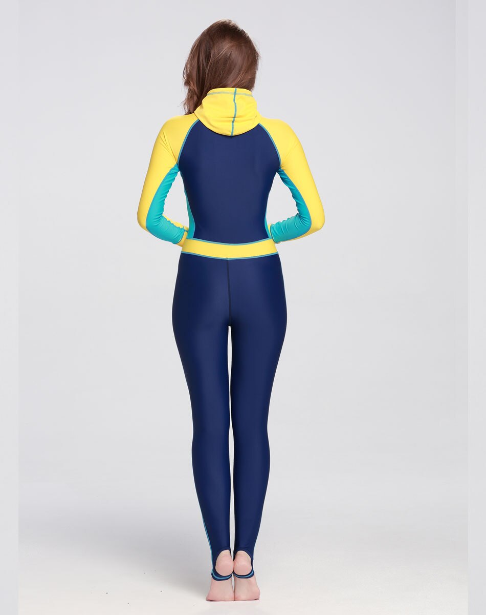 Vrouwen Lycra Duiken Huid UV Shield Dive Skin Body Pak Scuba Dive Duiken Duiker Surf Surfen Surfer Snorkel snorkelen.