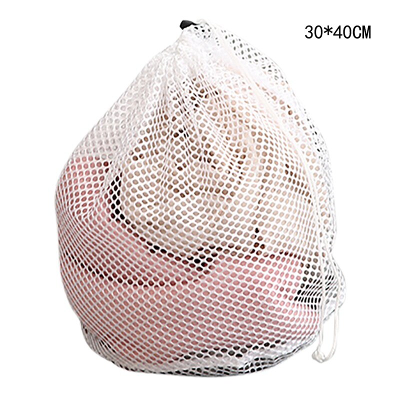 Practical Large Washing Net Bags, Durable Fine Mesh Laundry Bag With Lockable Drawstring For Big Clothes Pro: A1