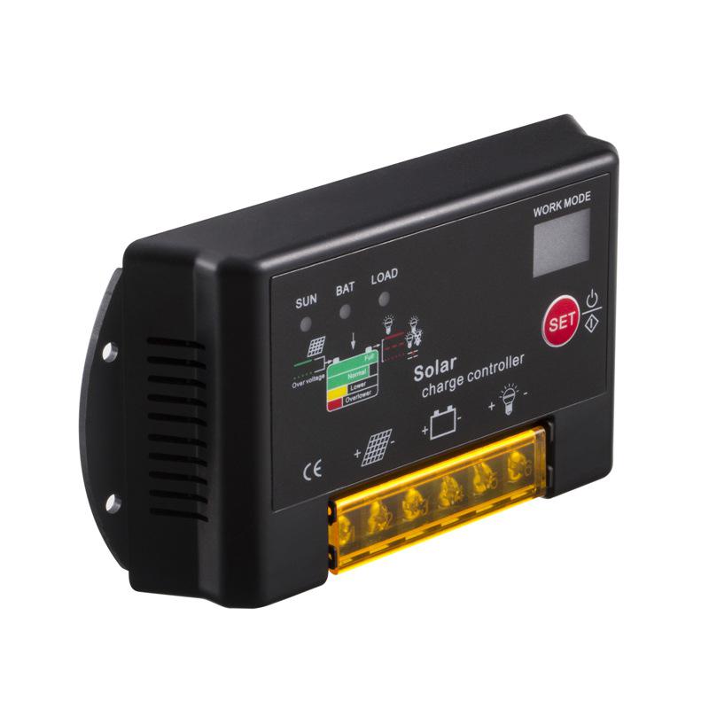 10A Solar Panel Battery Charger Charging Controller Regulator 12V/24V