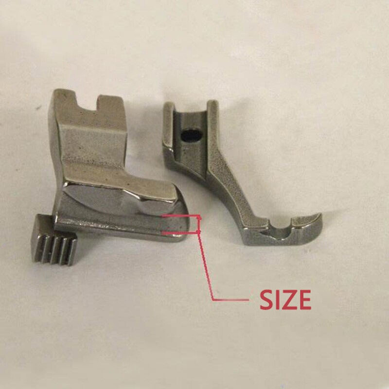 Industriële Naaimachine Welting Naaivoet 2.5 Mm Alle Staal Binnenste En Buitenste Naaivoet