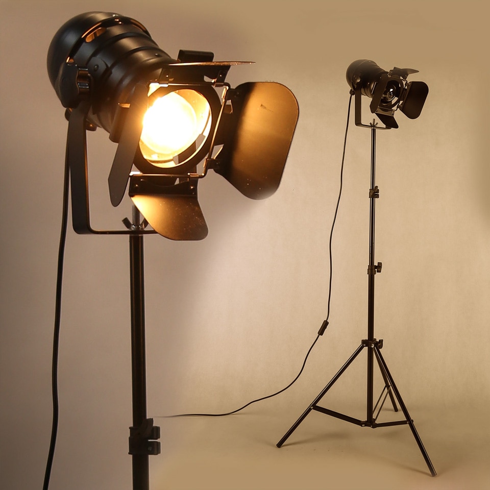 OYGROUP Vintage Floor Lamp Table Bedside Lampe Nightstand Desk Lights for living room