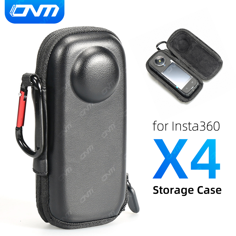 Mini-Aufbewahrungskoffer für Insta360 X4 Zubehör, kratzfeste tragbare Aufbewahrungstasche für Insta 360 X4 Aktion-Kamera-Tragetasche