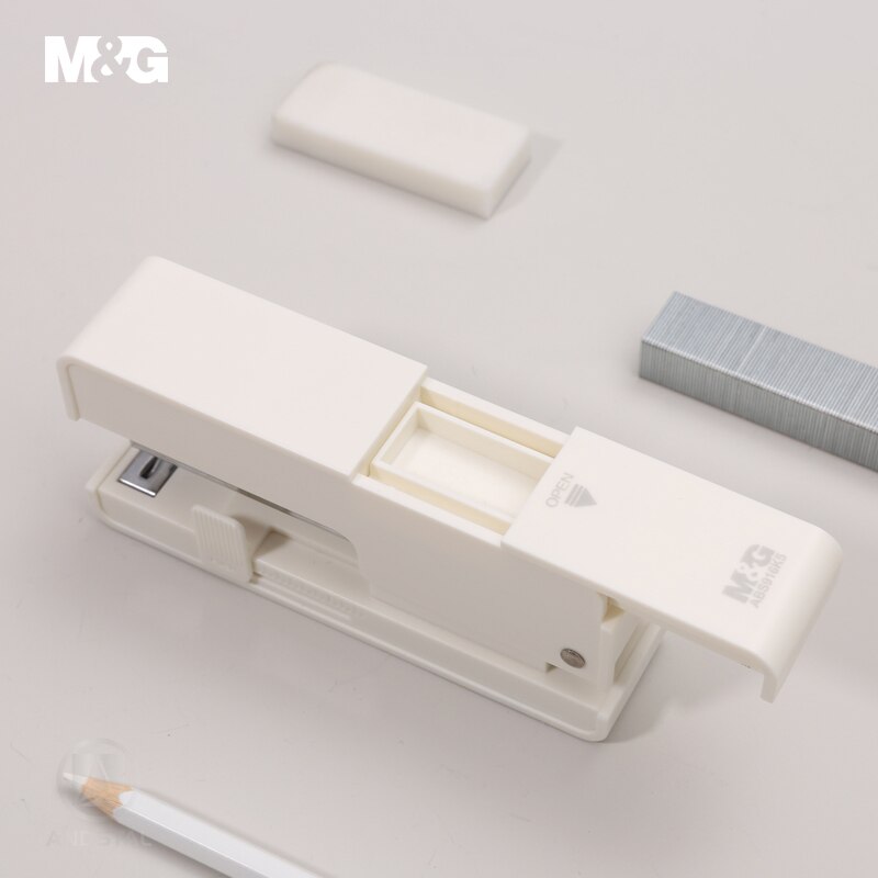 M&amp;G Multi-function Modern Stapler With Staples Room 25 Sheets Effortless Paper Book Binding Stapling Machine Office Supplies