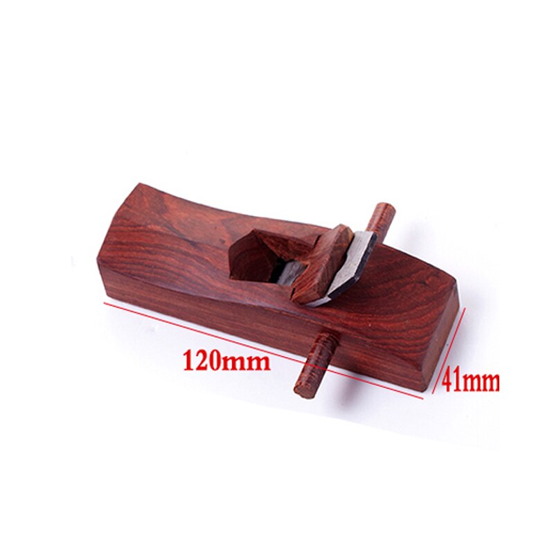 1 stk mahogni snedker høvl gør-det-selv træbearbejdningshånd med håndtag 55mm/68mm/98mm/120mm mini træbearbejdningshøvl: 120mm